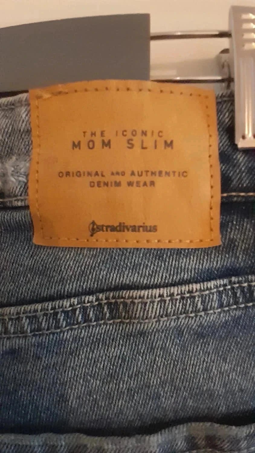 Jeans rasgado, para mulher, tamanho 40, Marca Stradivarius – photo 10